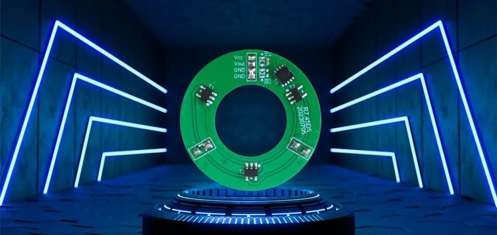 tmr阵列电流传感器实物图